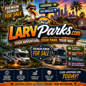 Larvparks.com domain for sale
